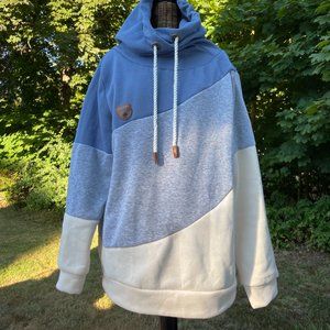 Women Casual Stripe Hooded Sweatshirt